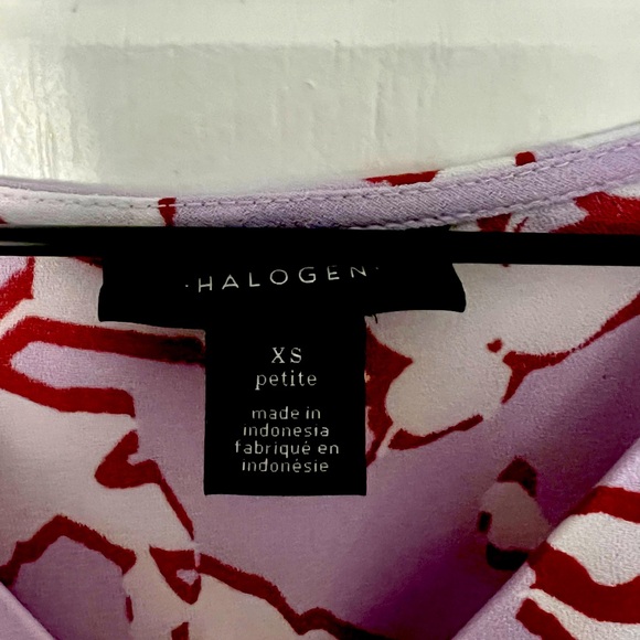 NWOT Women’s Halogen Purple Dress Size XS - Picture 3 of 4